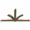 Ekena Millwork Redmond Rough Sawn Timber Gable Bracket, Douglas Fir, 96"W x 52"H x 4"D x 6"F, 13/12 Pitch GBW096X52X0406RED00RDF - alternate 5